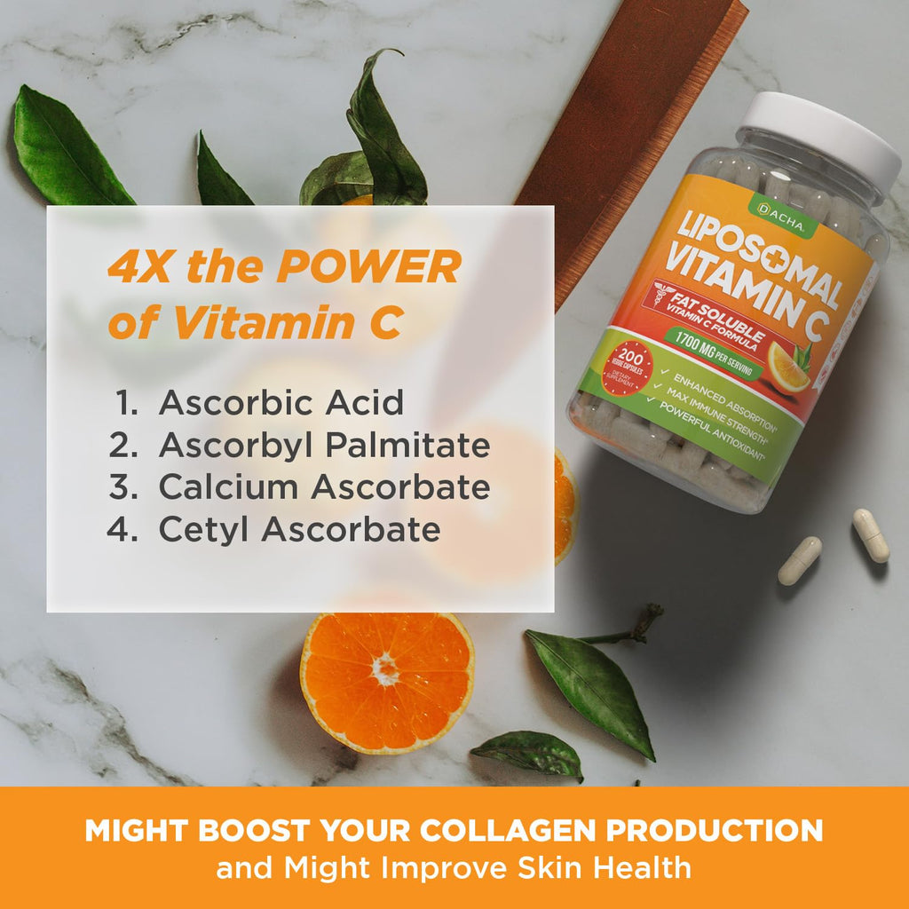 DACHA Liposomal Vitamin C Supplement for Immune Support

