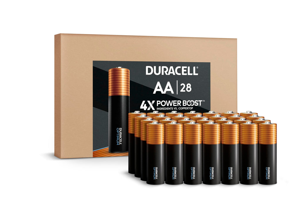 Duracell Optimum Alkaline Batteries Power Boost

