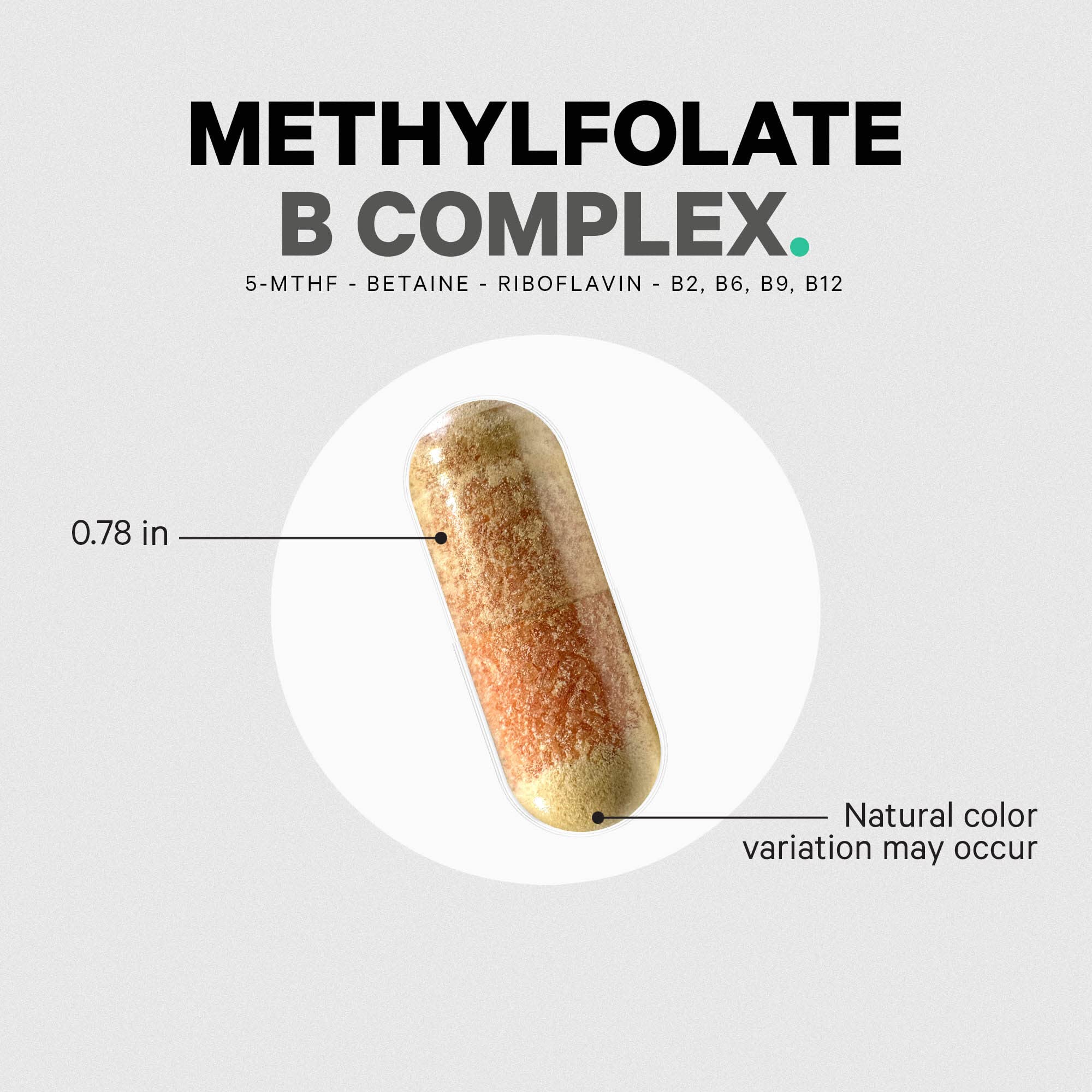 Codeage Methylfolate B Complex - Methylated B Vitamins

