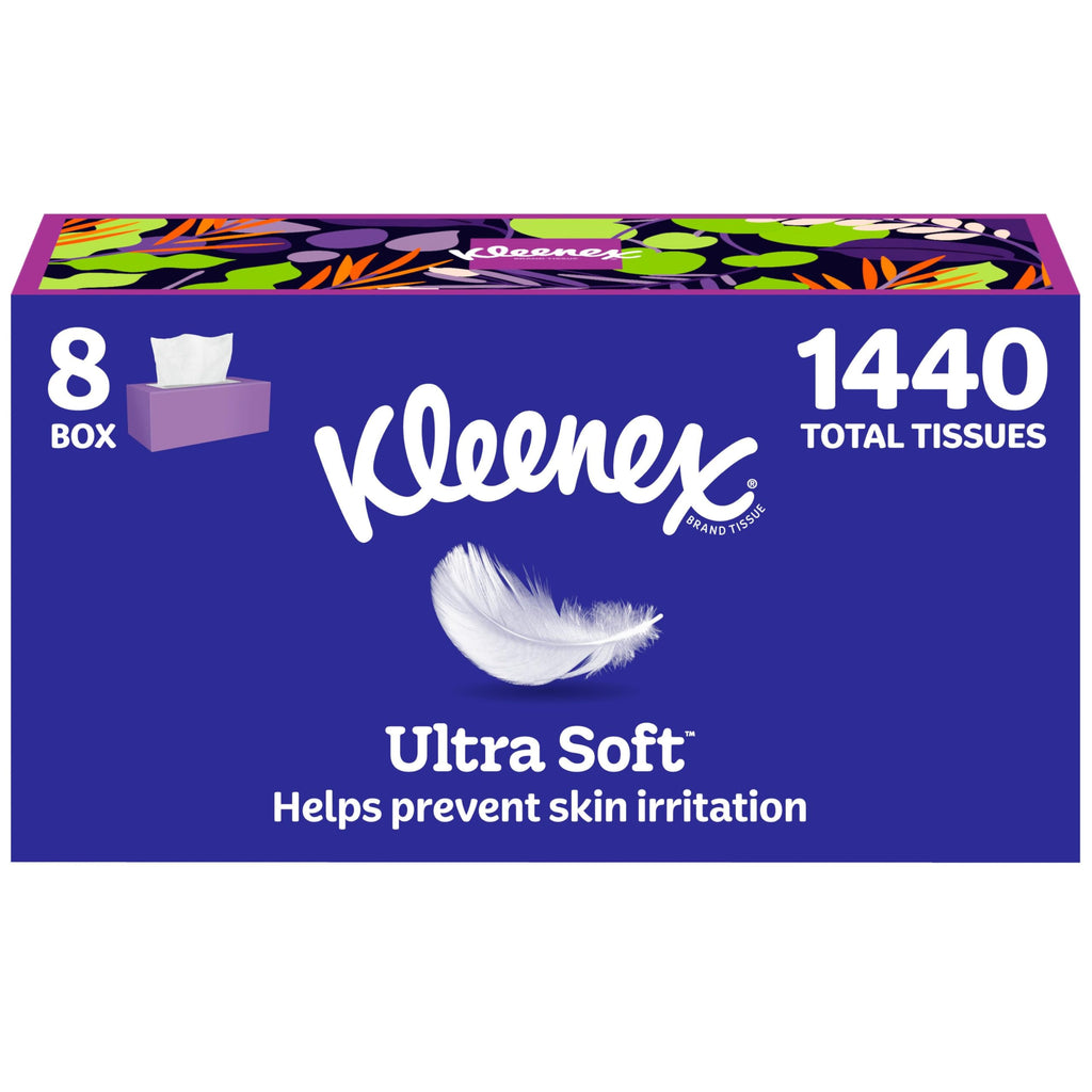 Kleenex Ultra Soft Facial Tissues - Gentle & Hypoallergenic

