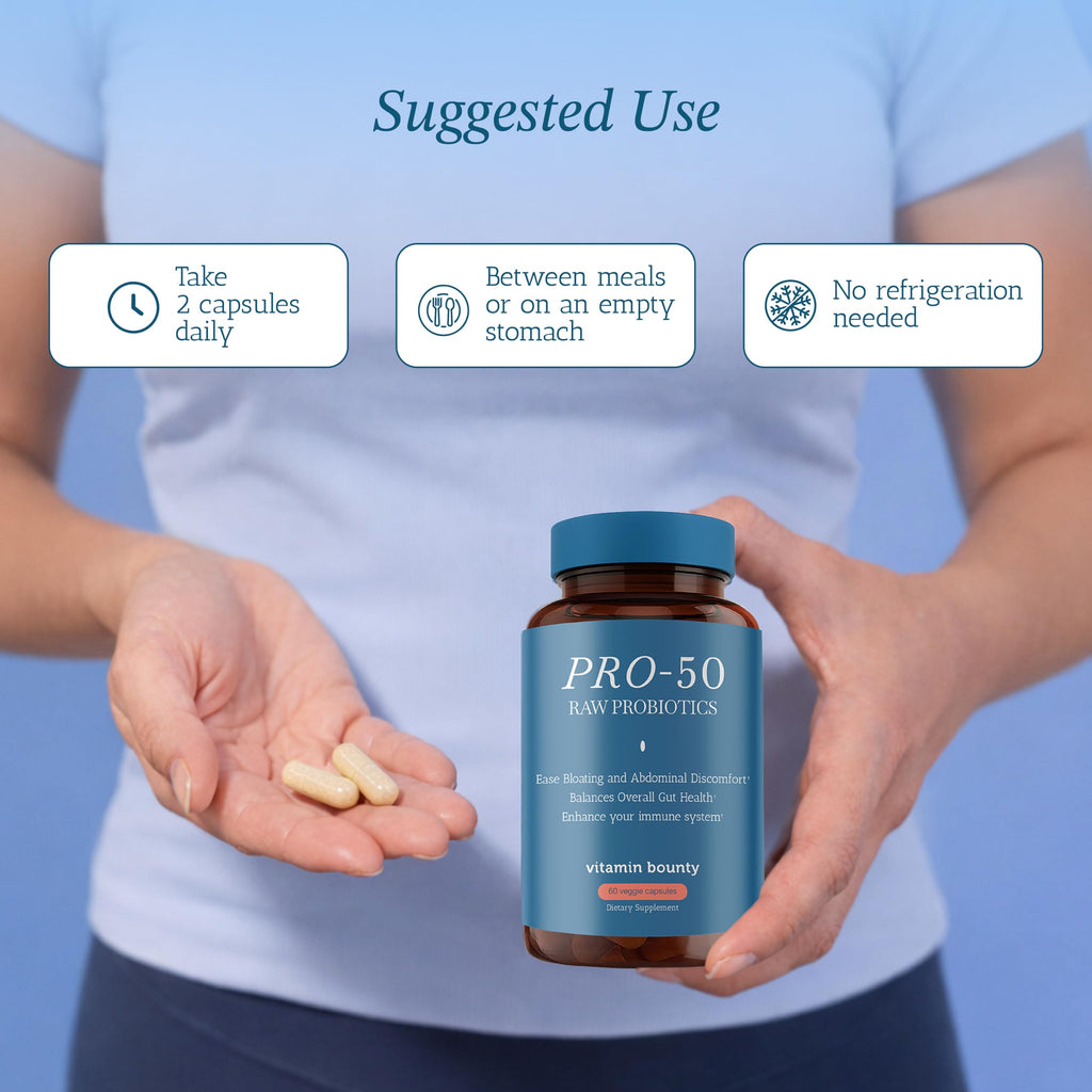 Vitamin Bounty Probiotics for Digestive Health

