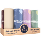 Bamboo Paper Towels by Betterway – Tree-Free & Compostable

