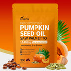 VivoNu Pumpkin Seed Oil with Saw Palmetto for Prostate

