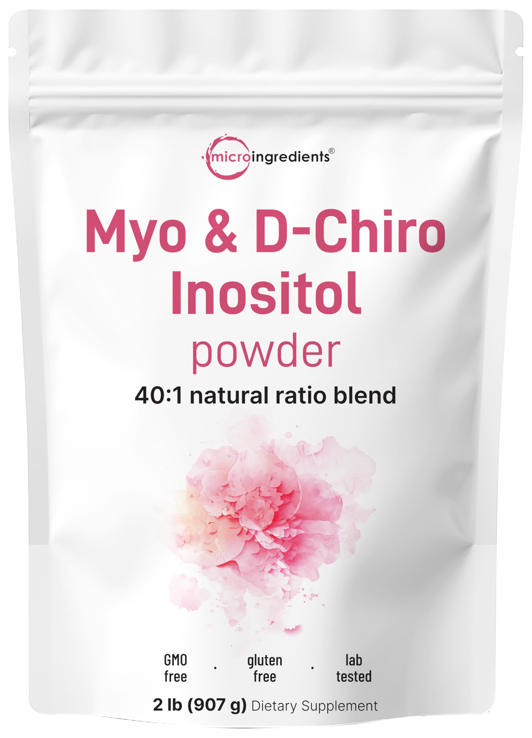 Myo-Inositol & D-Chiro Inositol Powder for Women 40:1 Ratio