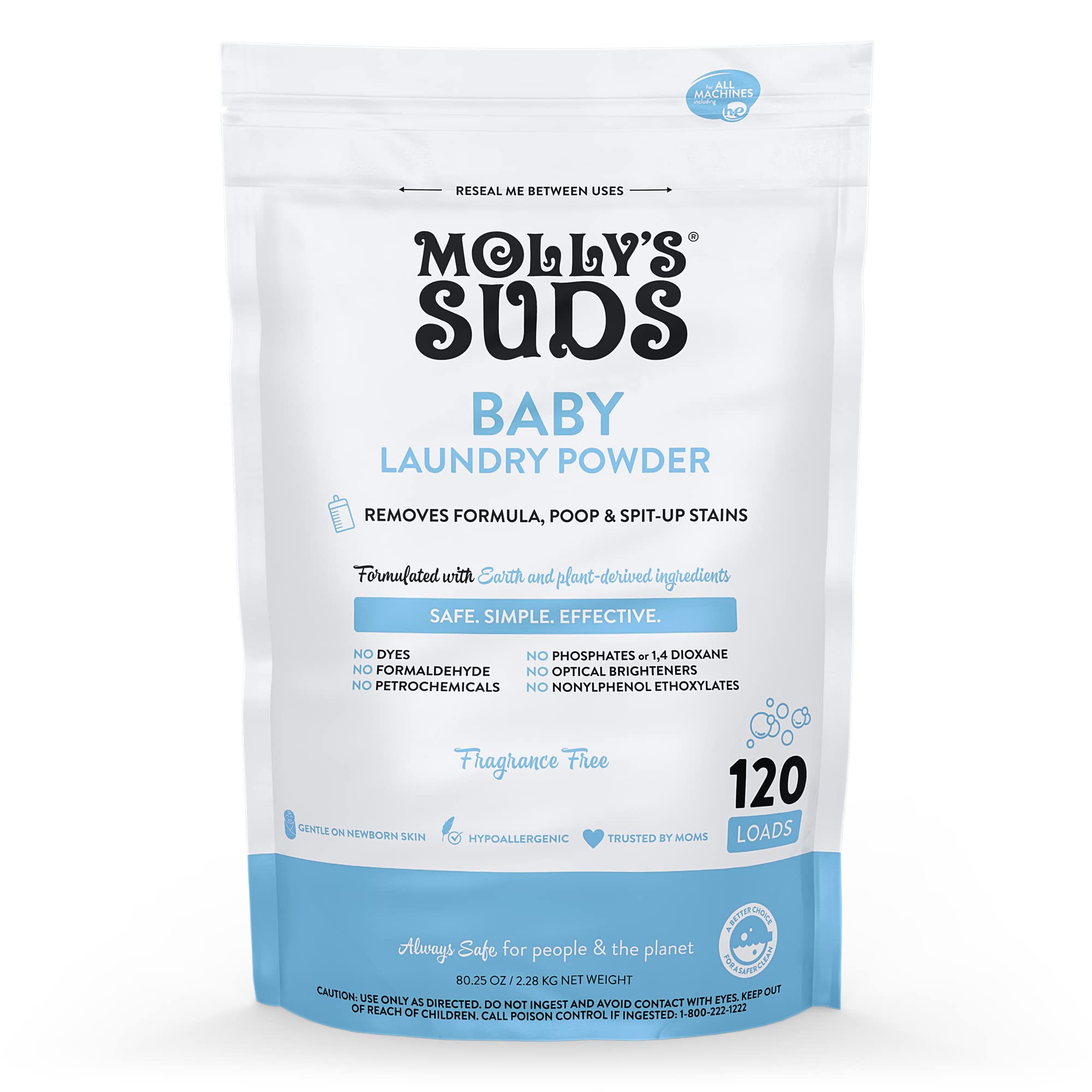 Molly's Suds Baby Laundry Detergent Powder - Extra Gentle

