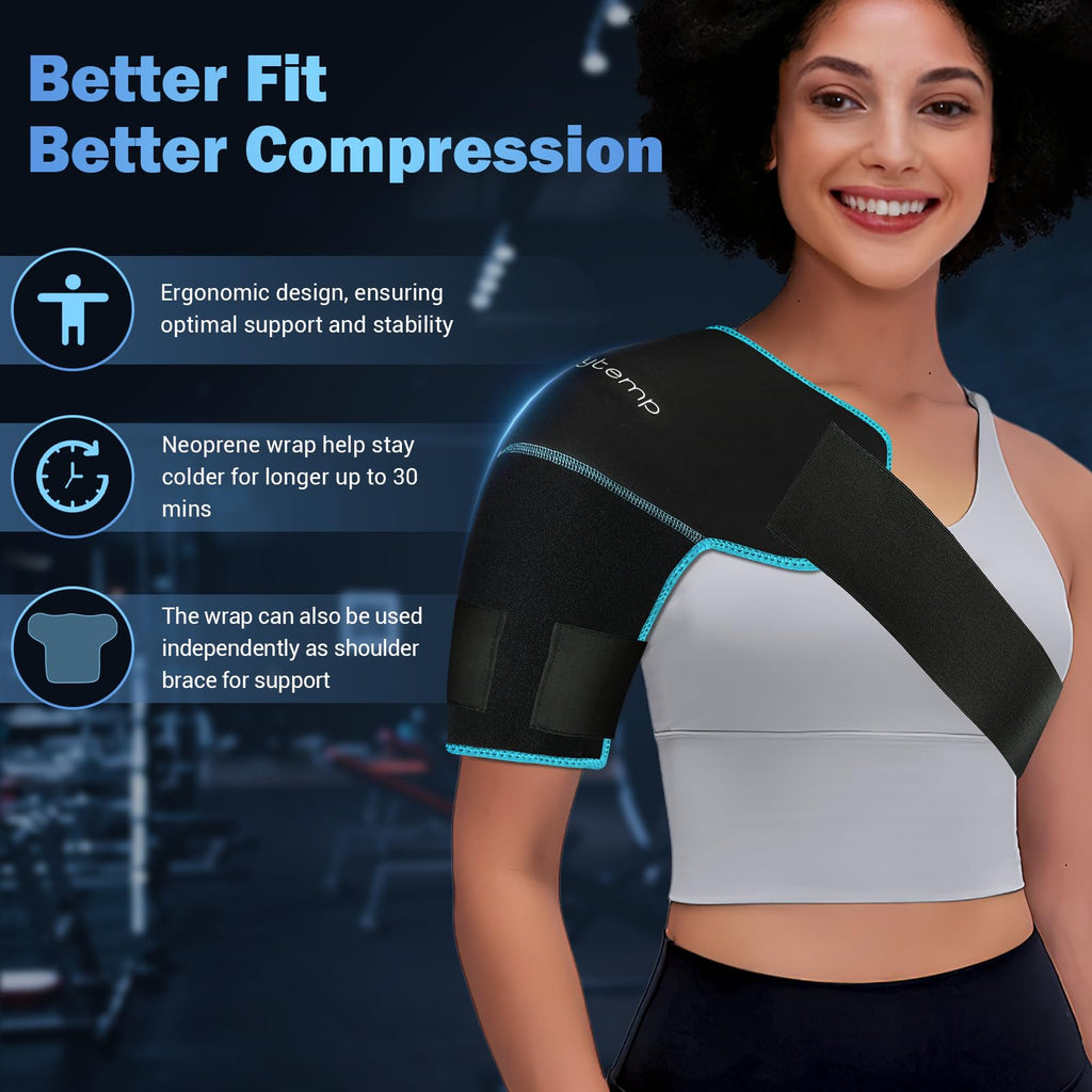 Comfytemp Shoulder Ice Wrap - Adjustable Therapy


