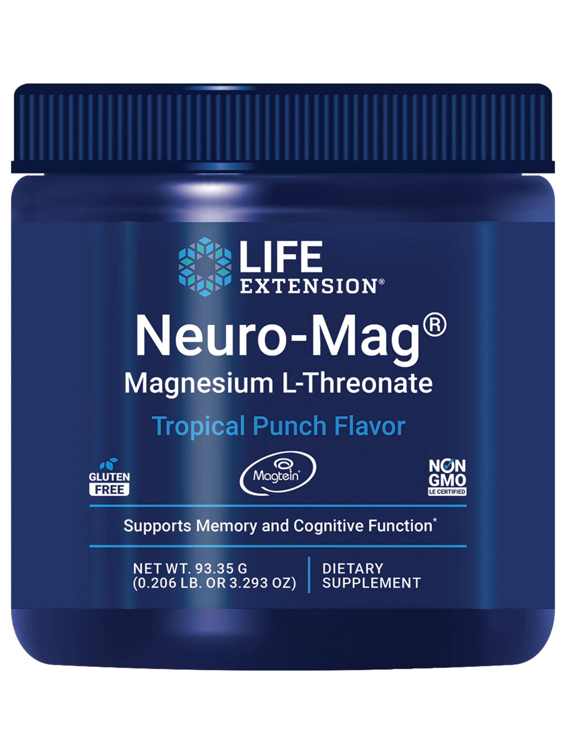 Life Extension Neuro-Mag L-Threonate Powder | Brain Support

