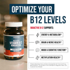 BioActive Vitamin B12 5000 mcg - 3 BioActive Forms

