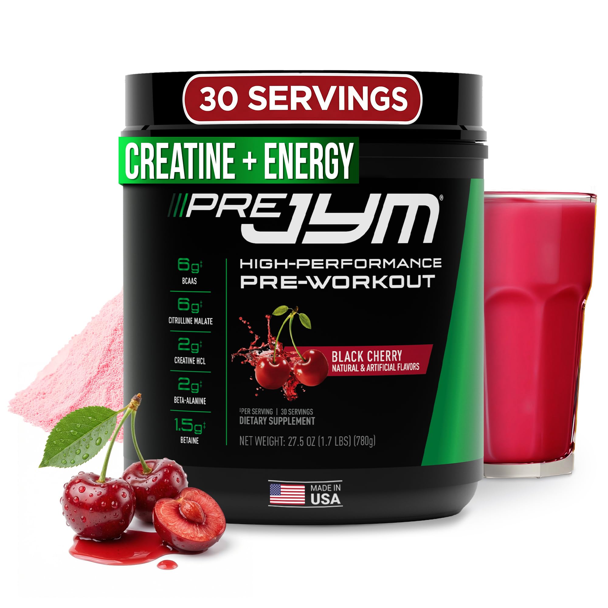 JYM Supplement Science Pre JYM Pre Workout Powder