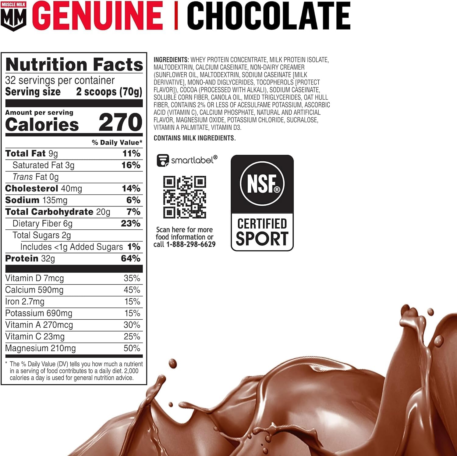 Muscle Milk Genuine Protein Powder for Post-Workout Recovery

