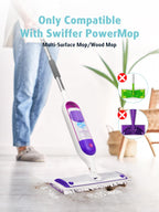 Air U+ Power Mop Pads for Swiffer Power Mop – Unscented

