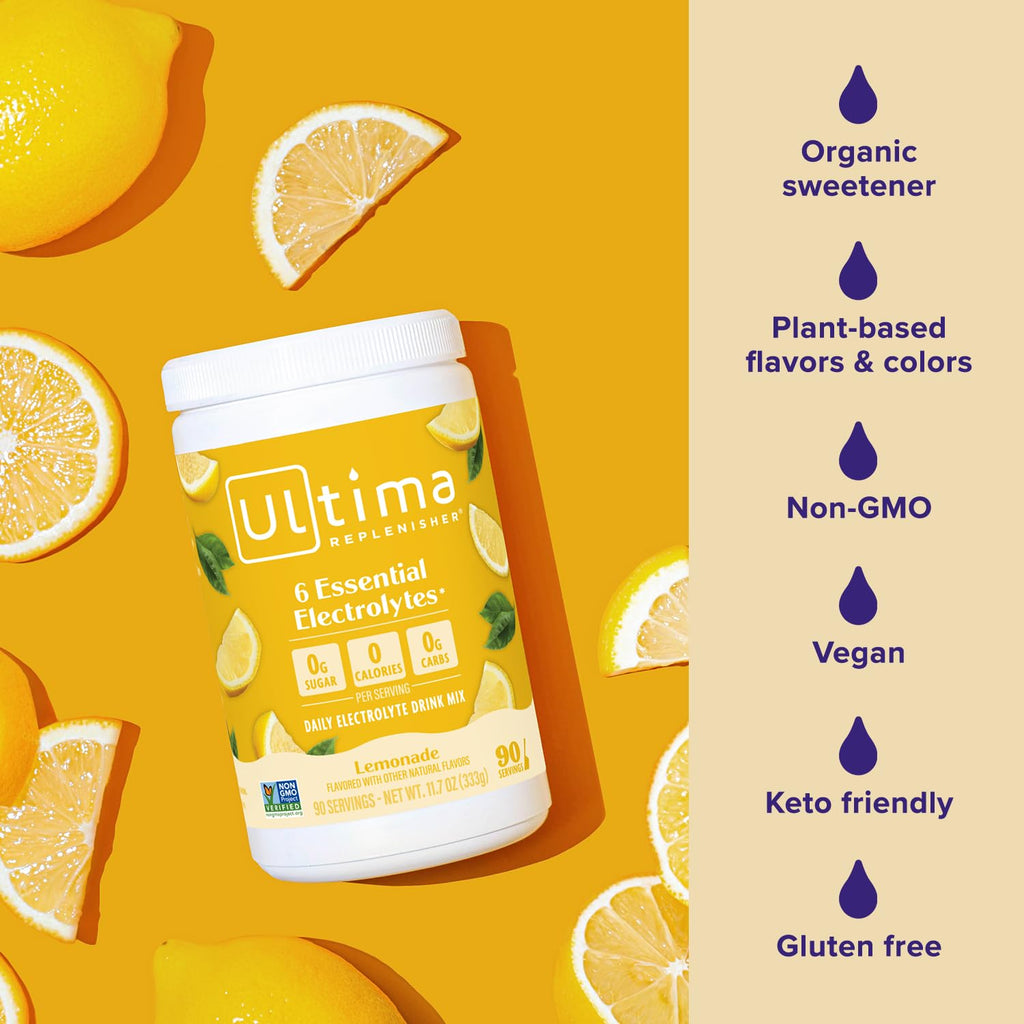 Ultima Replenisher Electrolyte Powder — Zero Sugar

