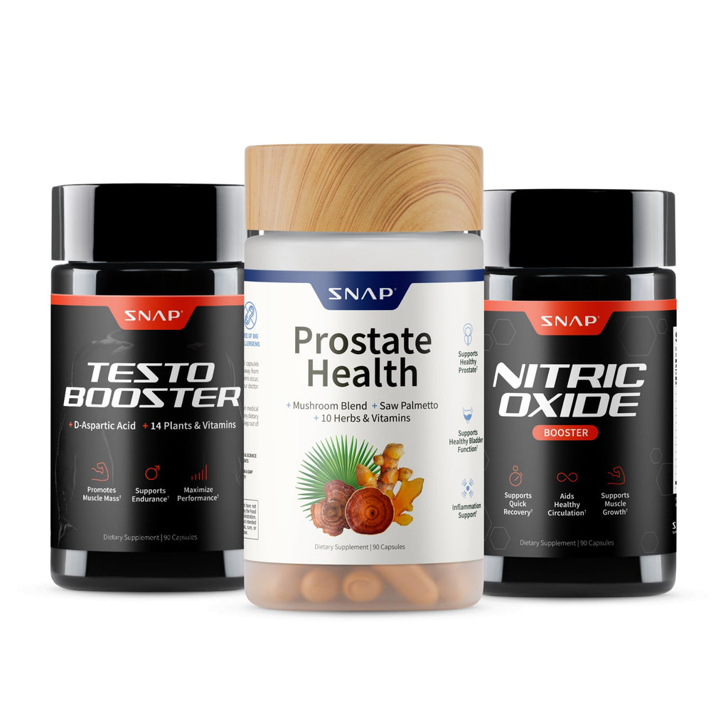 Men's Wellness Bundle by Snap Supplements

