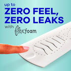 Pads Always Pure Cotton FlexFoam Unscented with Wings

