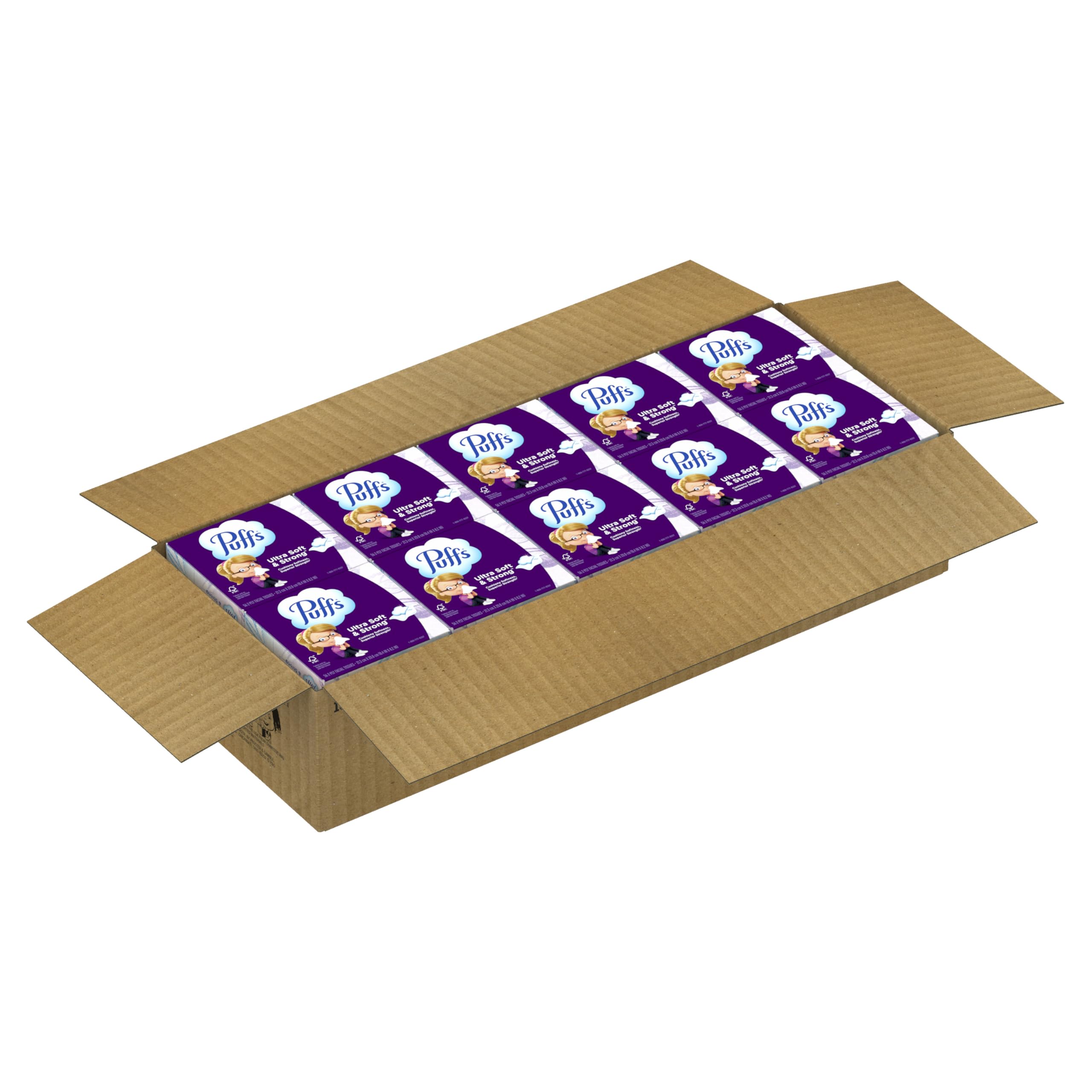 Puffs Ultra Soft Facial Tissues – Gentle Nose Comfort


