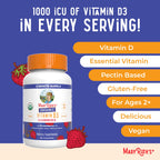 MaryRuth's Vitamin D3 Gummies for Immune & Bone Health


