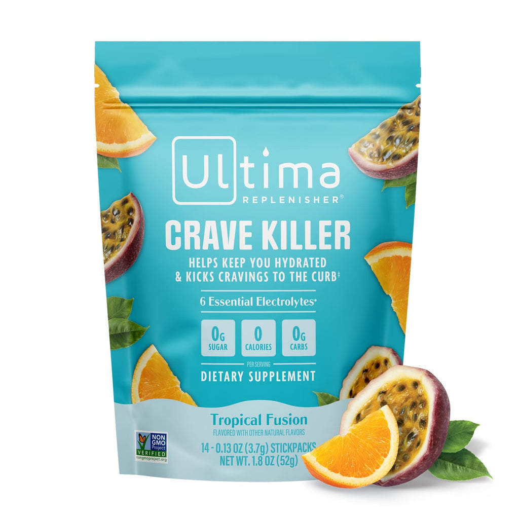 Ultima Replenisher Crave Killer Electrolyte Powder Tropical

