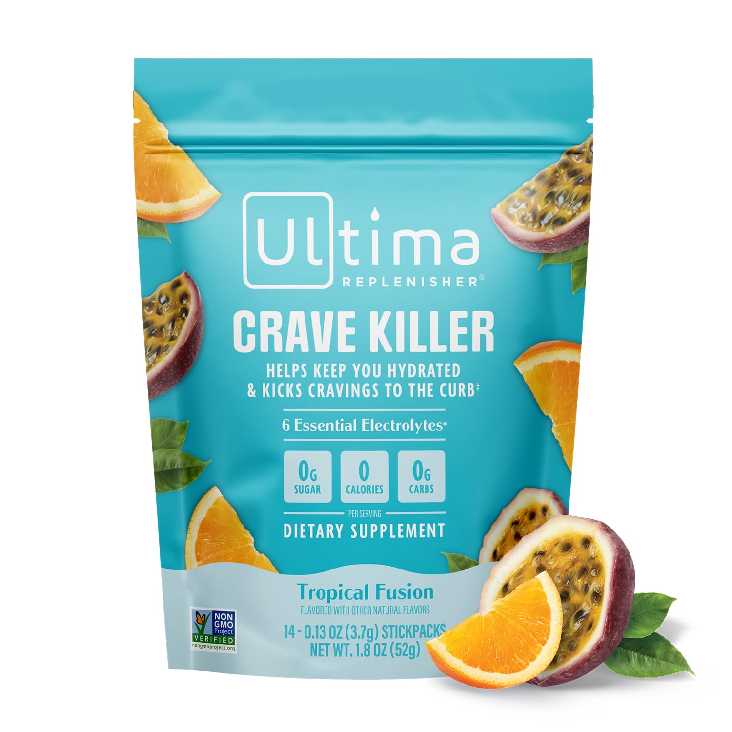 Ultima Replenisher Crave Killer Electrolyte Powder Tropical

