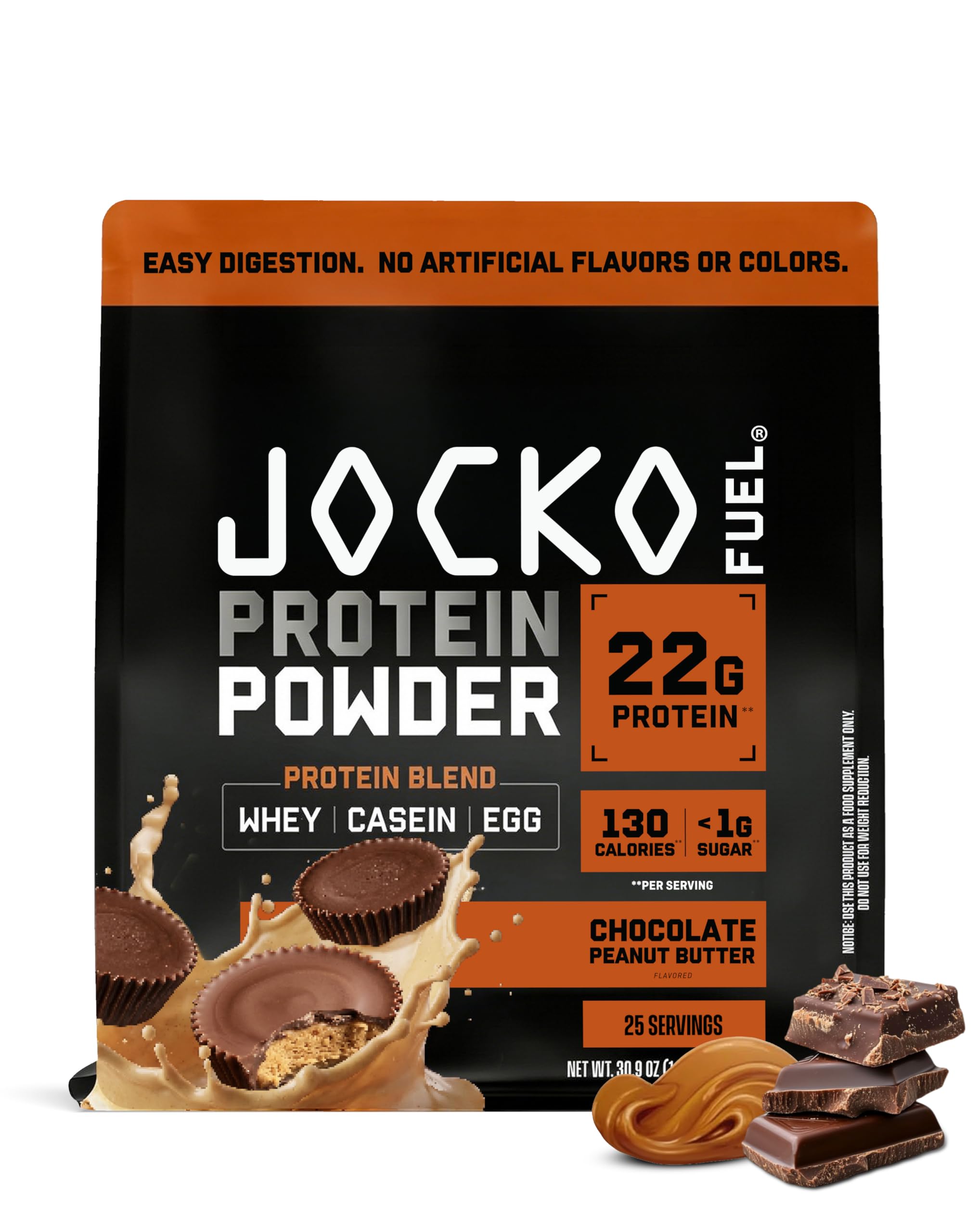 Jocko Fuel Whey Protein Powder with Digestive Enzymes & Probiotics