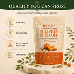 Pumpkin Seed Oil with Saw Palmetto Softgels - Everly

