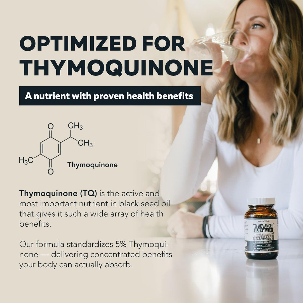 TQ-Advanced Black Seed Oil Softgels 5% Thymoquinone

