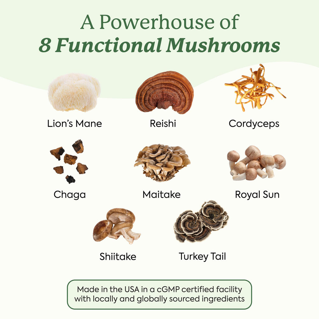 Plant People Mushroom Gummies WonderDay Immune & Mood Support

