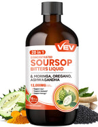VEV Soursop Bitters Liquid with Graviola Extract - Herbal Digestive Blend