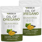 Resilia Softgels with Black Seed Oil – Premium Oregano Oil Capsules for Immune & Digestive Support