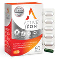 Active Iron 25mg Supplement for Energy & Iron Support