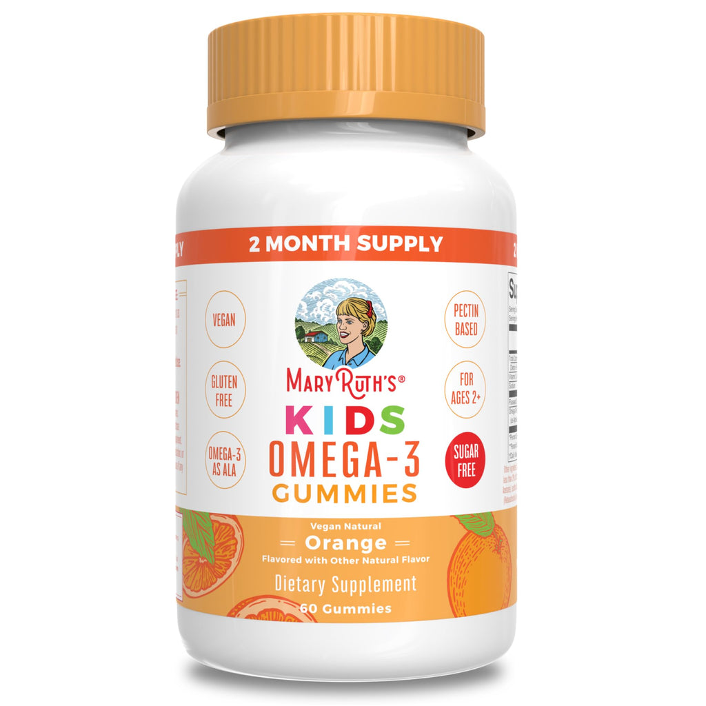 MaryRuth's Vegan Omega-3 Gummies with Flaxseed and Vitamin C

