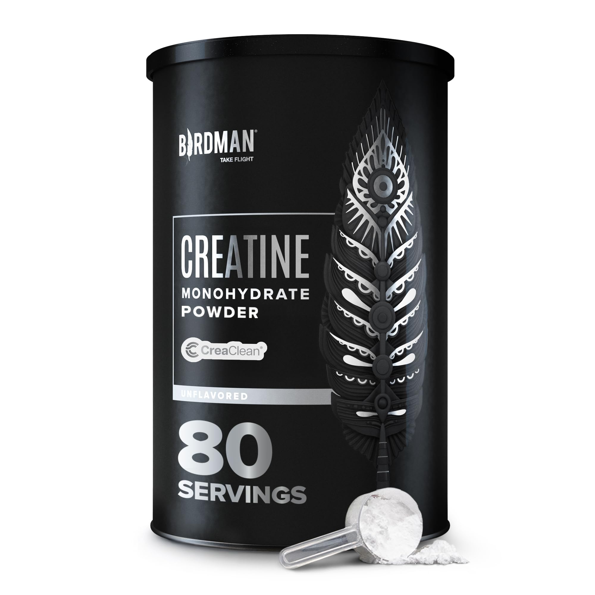Birdman Creatine Monohydrate Powder – Vegan & Unflavored

