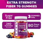 Vitamatic Prebiotic Fiber Gummies for Adults Zero Sugar


