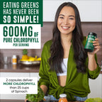 Alpha Flow Chlorophyll Capsules 600 mg Natural Energy

