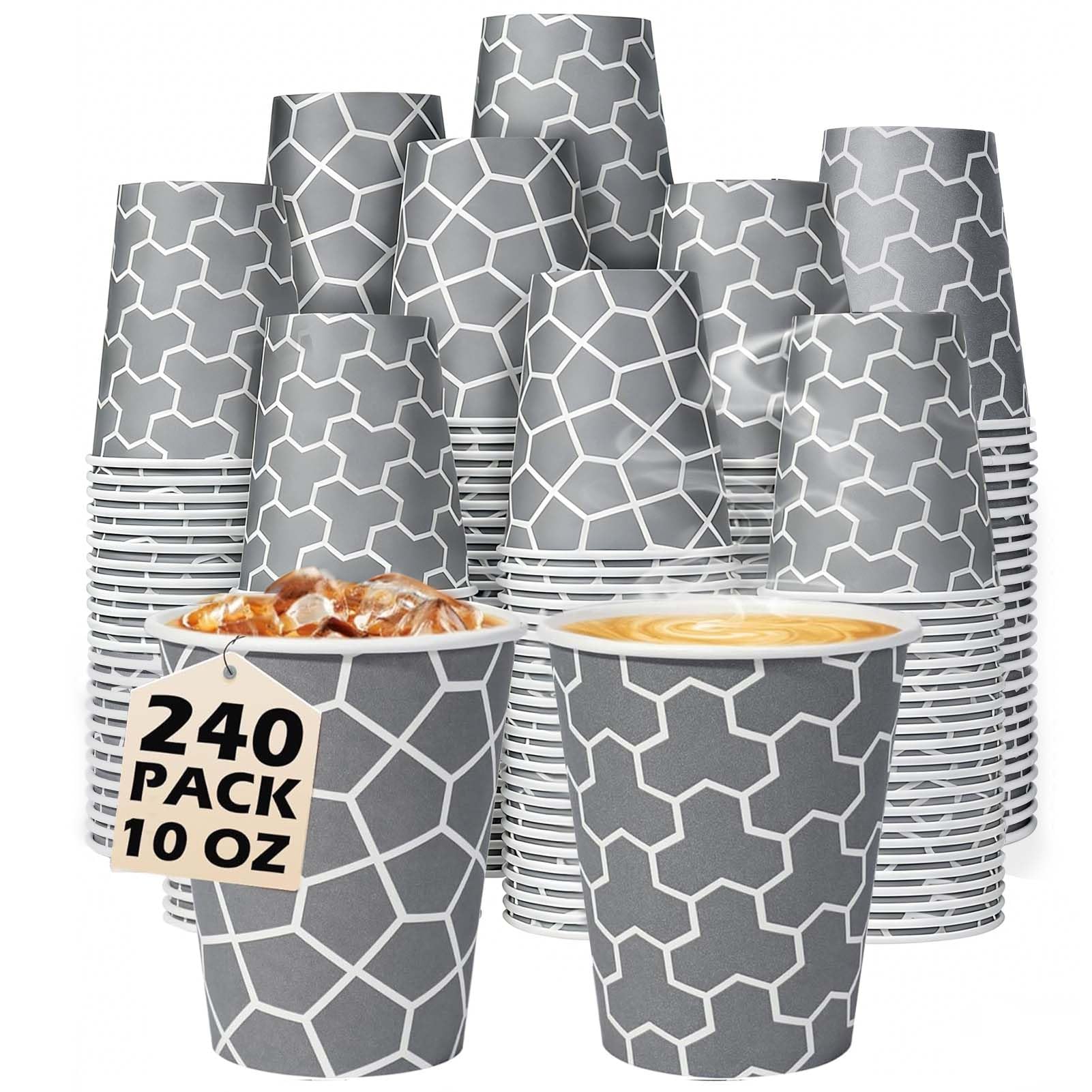 Huifany Paper Coffee Cups – Insulated Disposable Cups for Hot & Cold Drinks