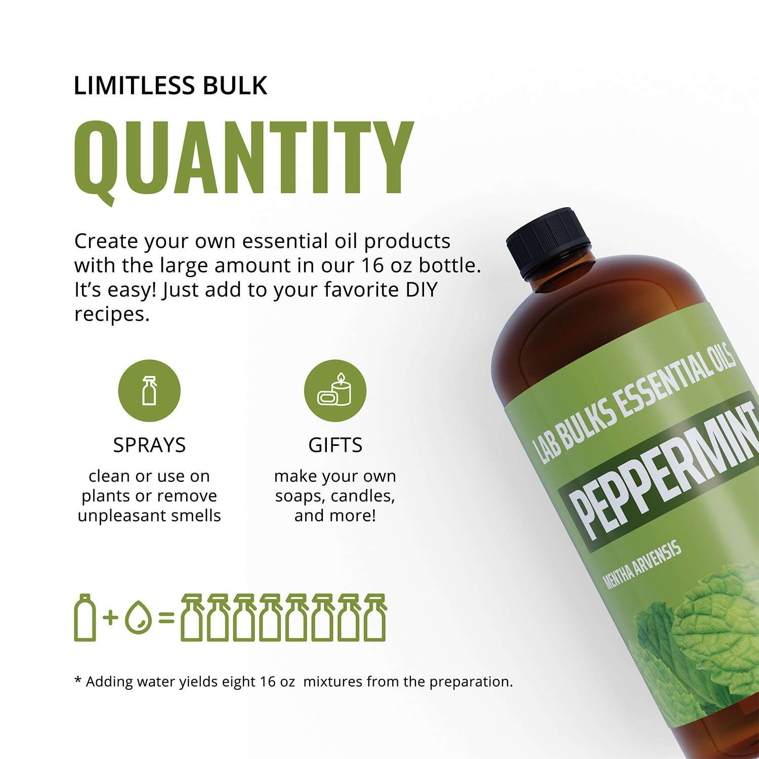Lab Bulks Essential Oil – Diffuser & DIY Aromatherapy


