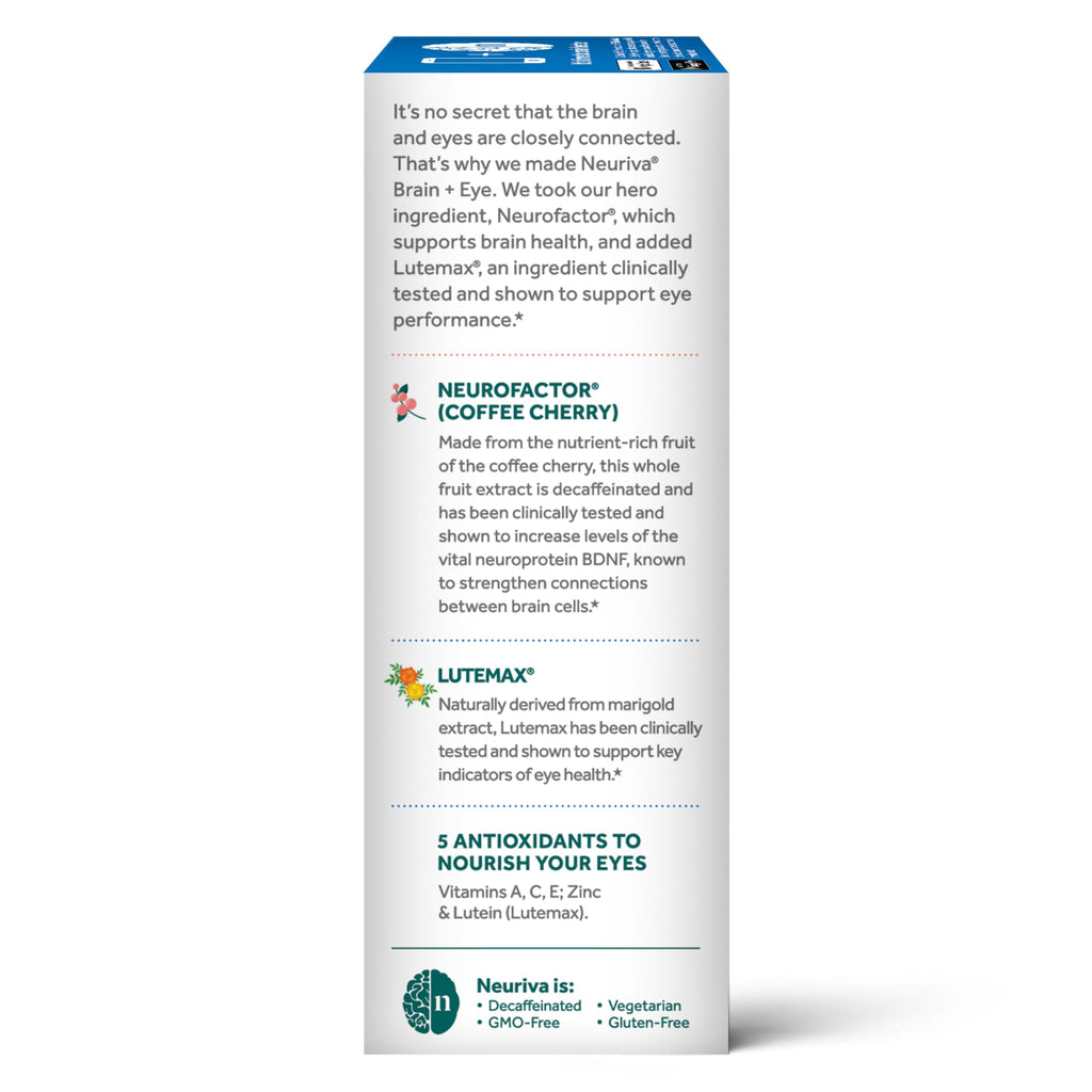 Neuriva Brain + Eye Supplements | Memory & Focus

