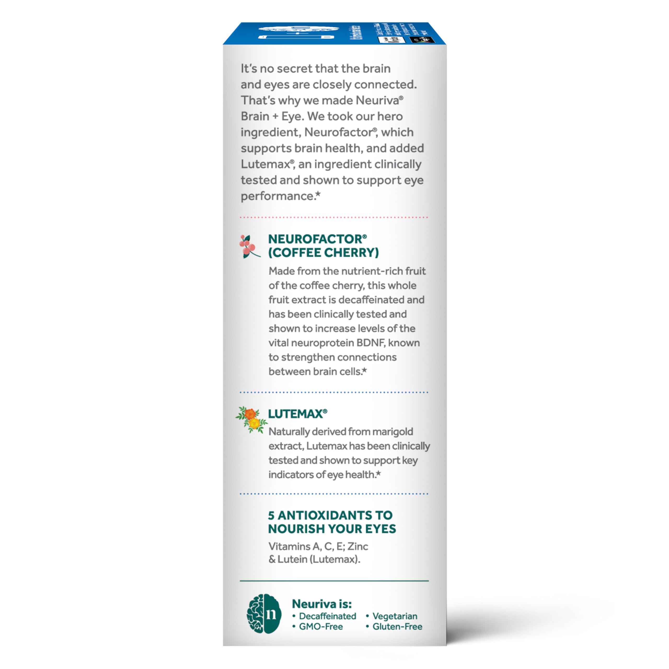 Neuriva Brain + Eye Supplements | Memory & Focus

