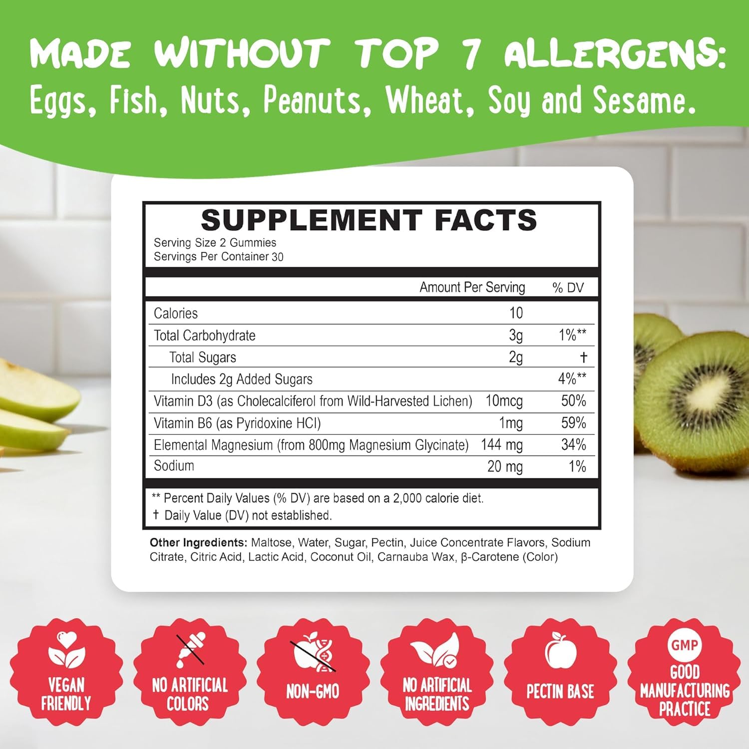 OH MY CHEWY Magnesium Glycinate Gummies for Sleep Support

