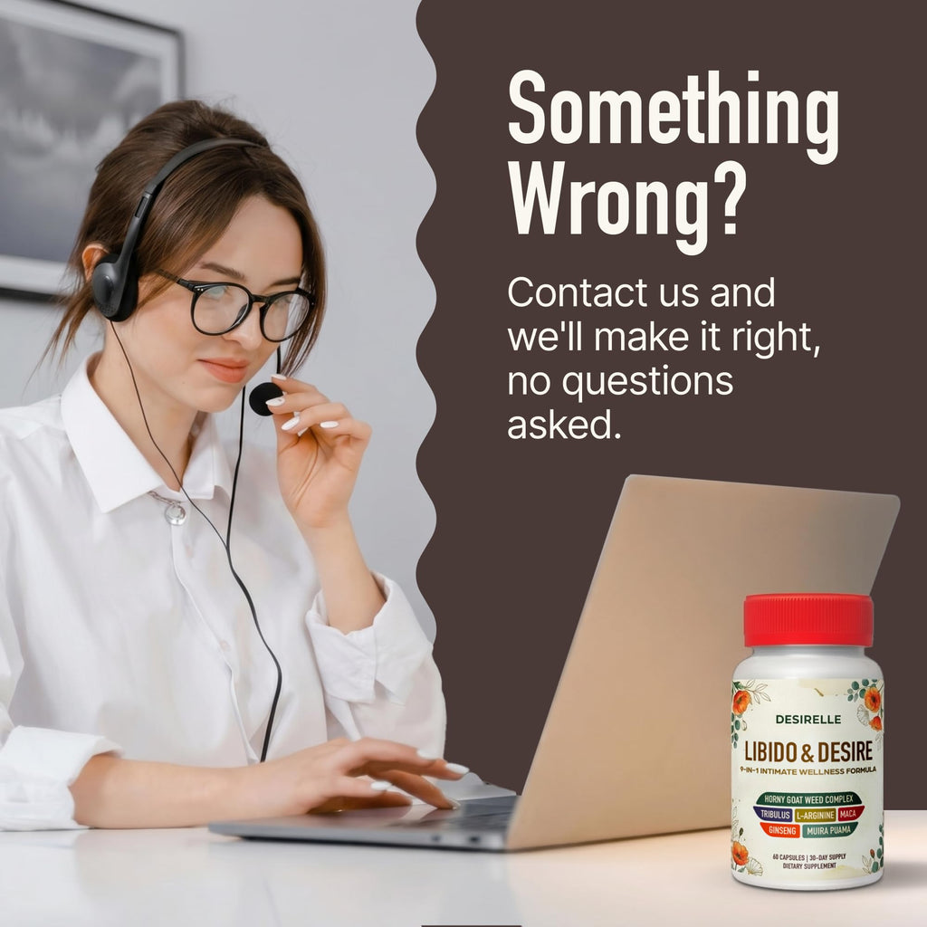 Women Libido Support Supplement with Horny Goat Weed

