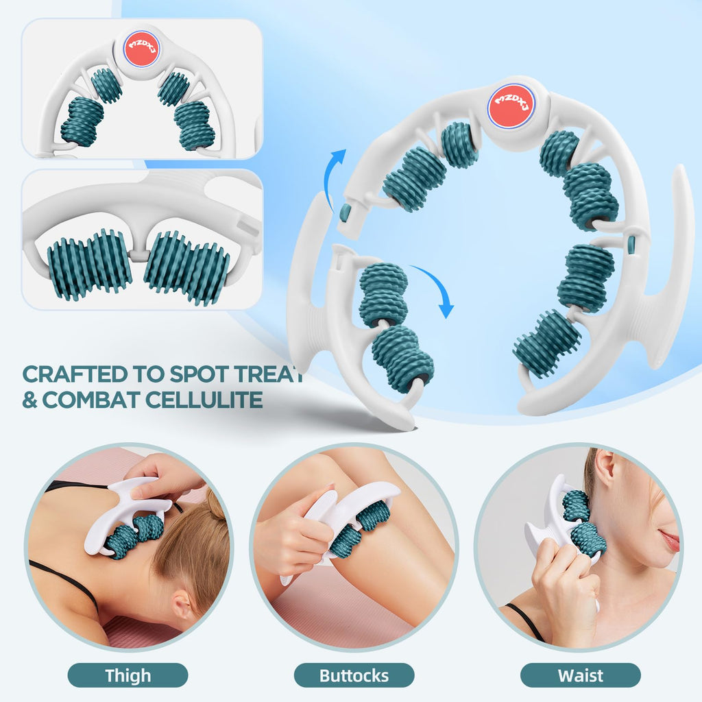 Cellulite Massage Tool - Lymphatic Roller for Legs

