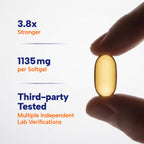 OmegaVia Ultra Concentrated Omega-3 Burpless Softgels

