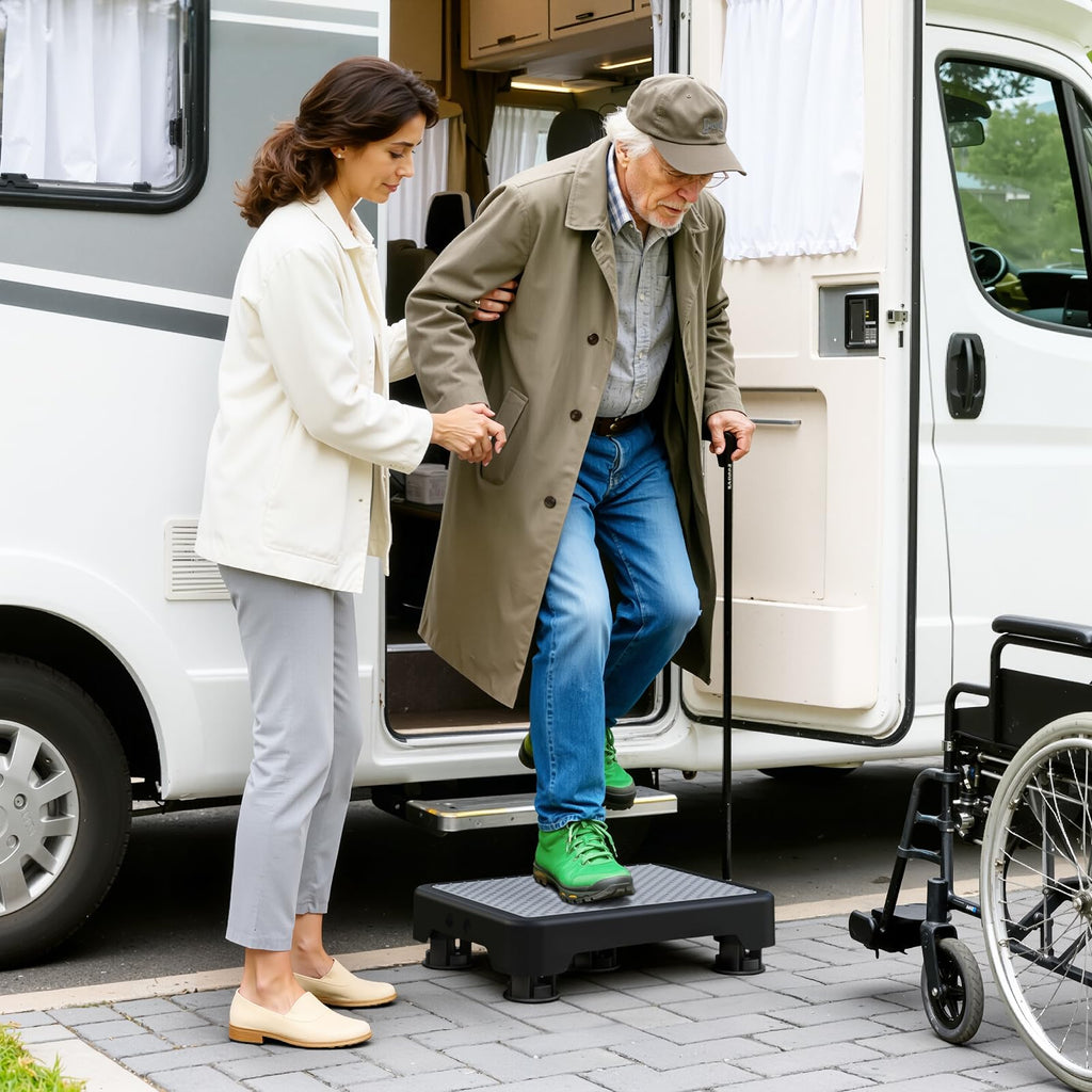 SOYO Mobility Step Stool - Non-Slip Portable

