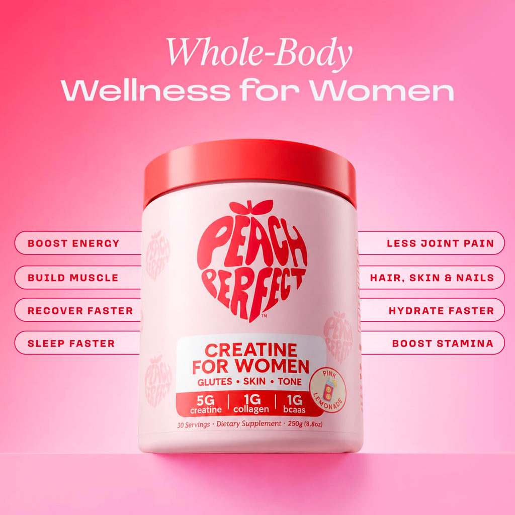 Women’s Creatine Monohydrate Powder with BCAA & Collagen

