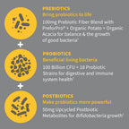 Garden of Life Dr. Formulated 3-in-1 Probiotics 100B CFU

