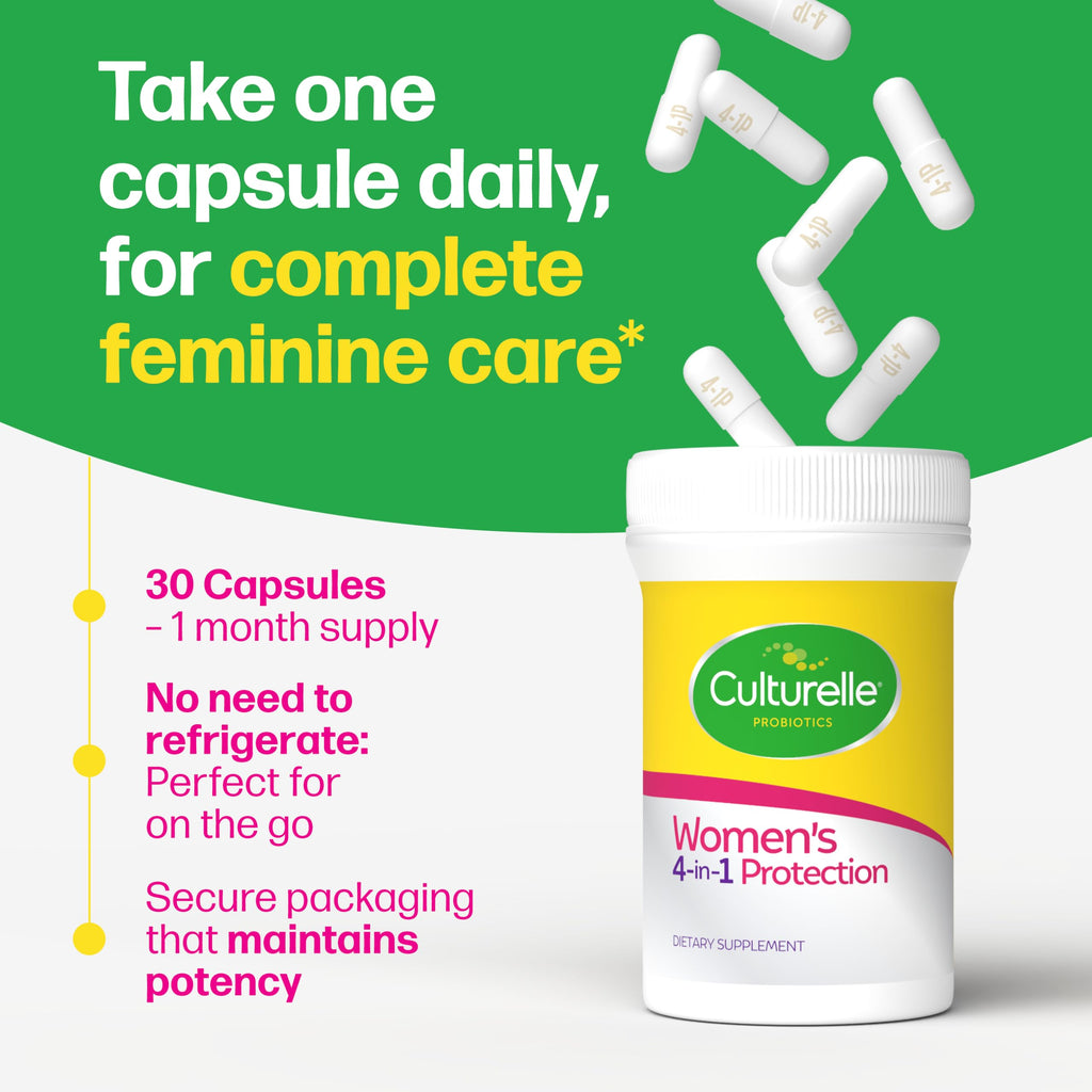 Culturelle Women’s Probiotics with Prebiotics – Support


