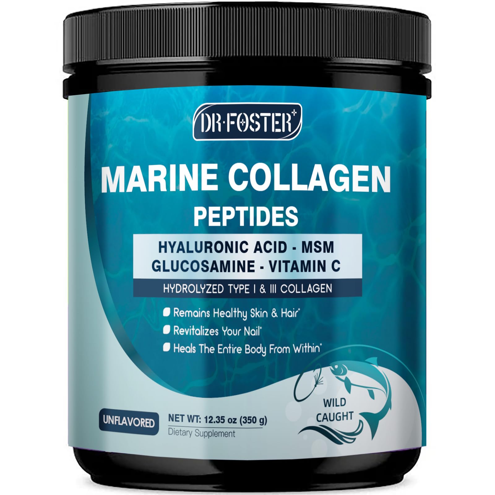 DRFOSTER Marine Collagen Peptides Powder for Joints

