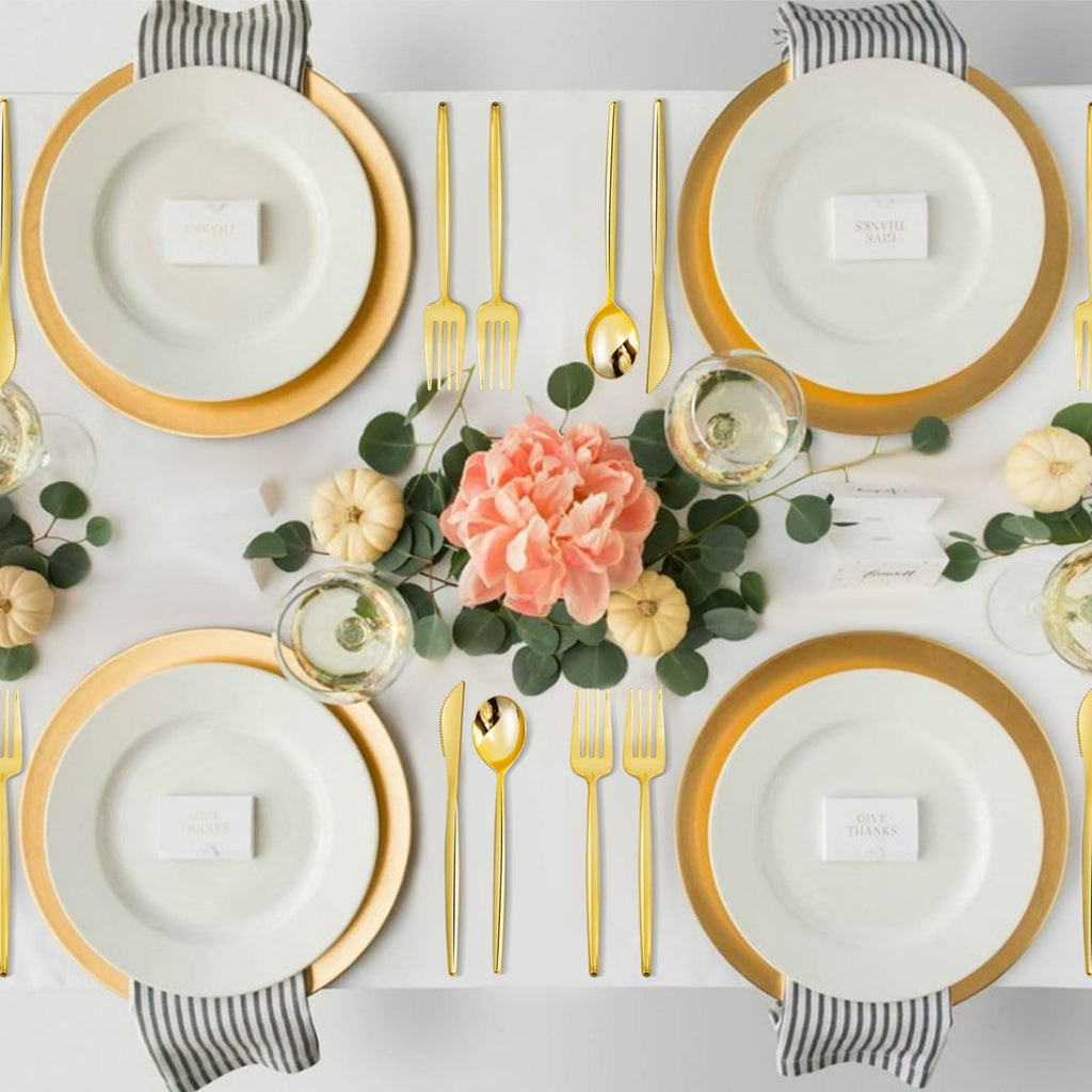 SUT Heavy Duty Disposable Flatware Set | Party Tableware


