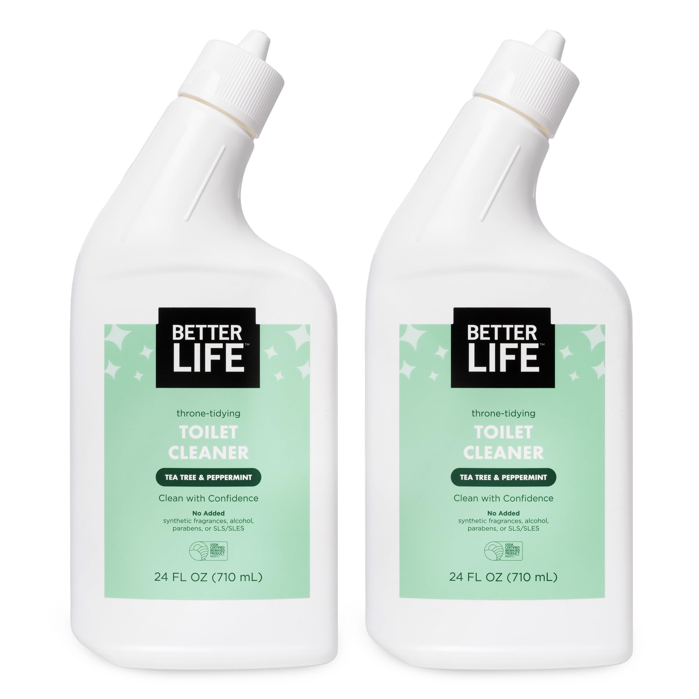 Better Life Toilet Bowl Cleaner Gel Tea Tree Peppermint

