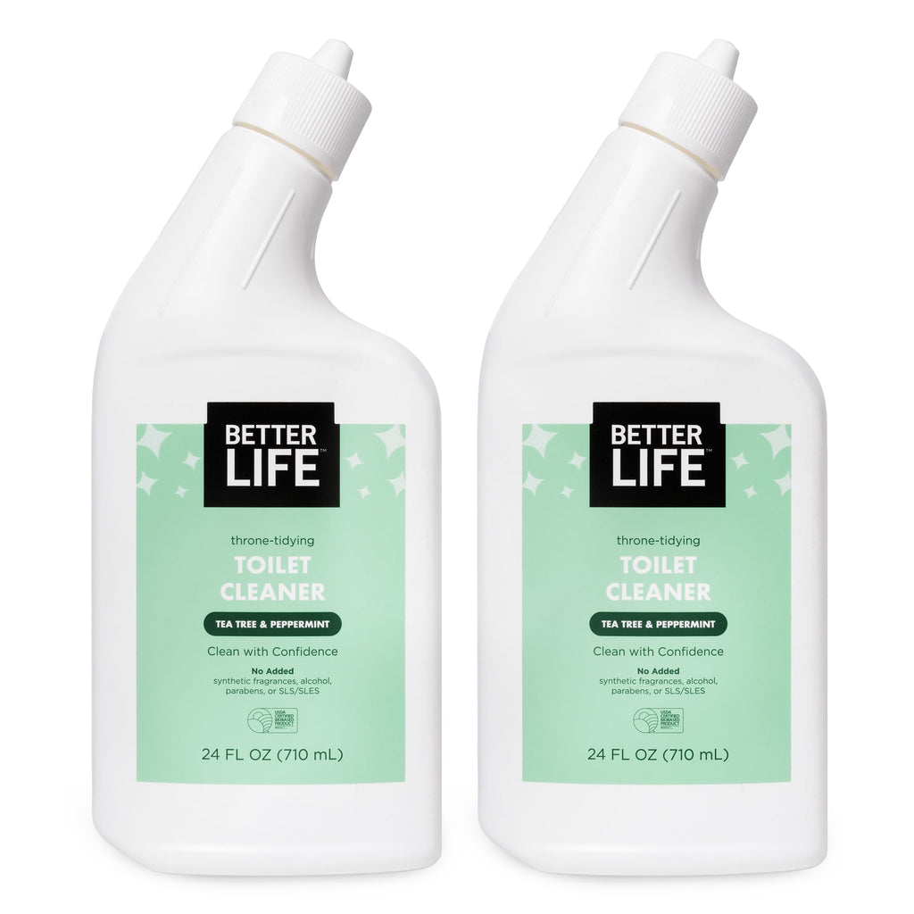 Better Life Toilet Bowl Cleaner Gel Tea Tree Peppermint

