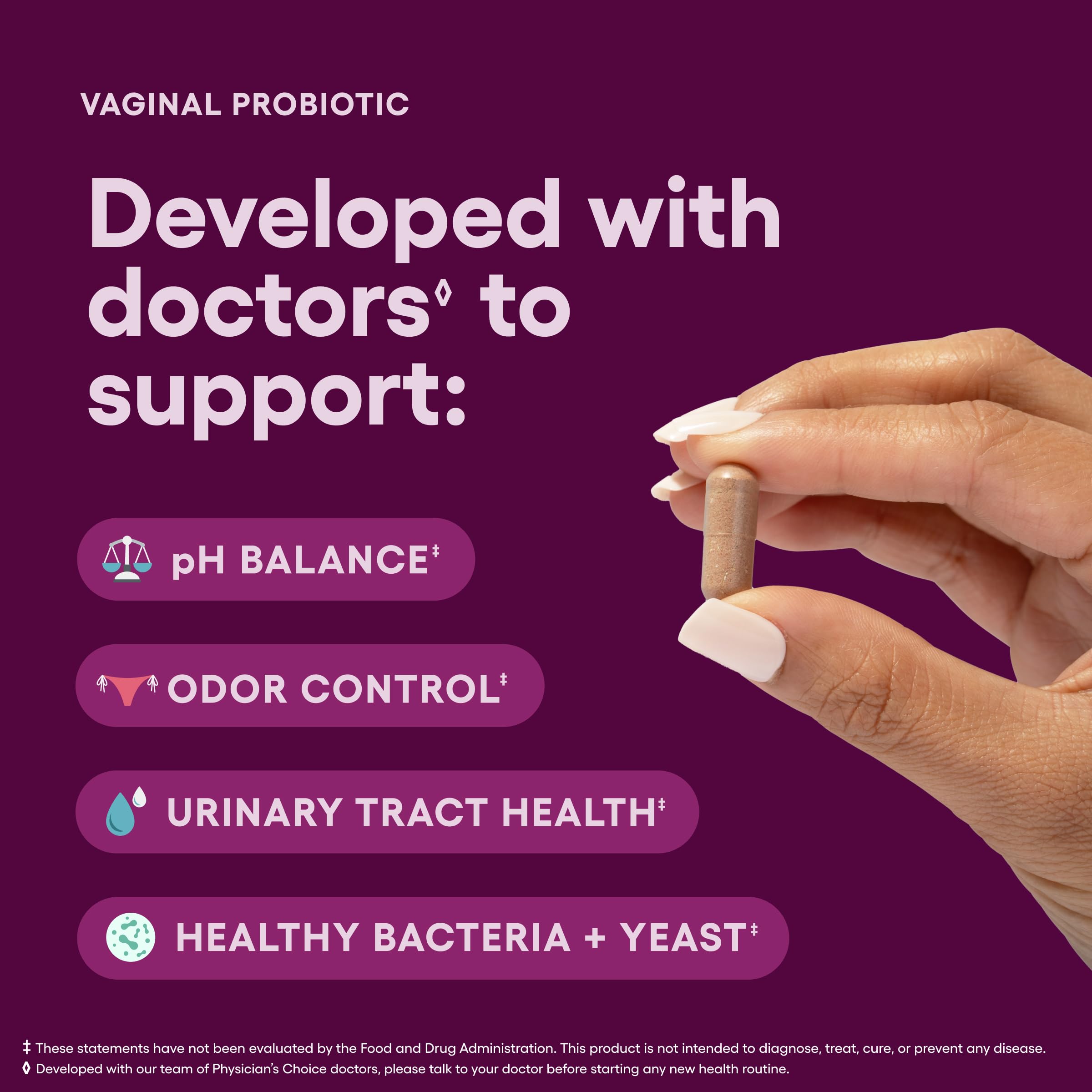 Physician's Choice Vaginal Probiotics for Women

